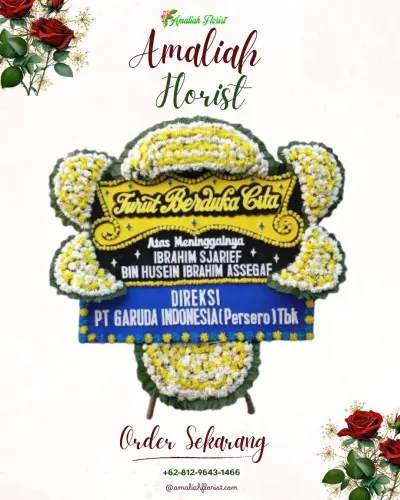 Papan Bunga Duka di Patokpicis